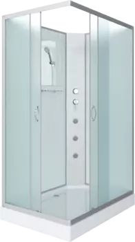 Душевая кабина Niagara Classic NG-43975-14QBKG 90х70 см, без крыши, с гидромассажем 439753QBKG