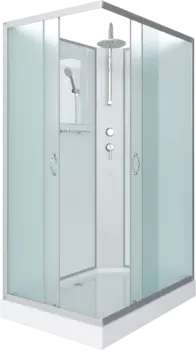 Душевая кабина Niagara Classic NG-43975-14QBKT 90х70 см, без крыши, с тропическим душем 439753QBKT