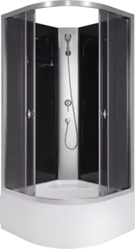 Душевая кабина Niagara Eco E80/40/TN/BK 80х80 см