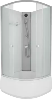 Душевая кабина Niagara Eco E90/40/MT/BK 90х90 см, без крыши