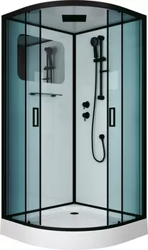 Душевая кабина Niagara Premium NG-6901-01 BLACK 90х90х210 черная