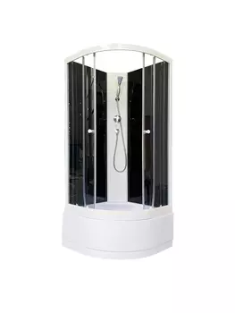 Душевая кабина Parly Classic EC82NR 80x80х190 профиль белый, стекло тонированное