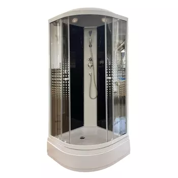 Душевая кабина Parly Classic ECM92P 90x90х215 профиль белый, стекло прозрачное