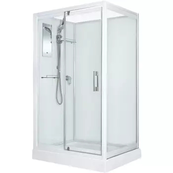 Душевая кабина River Tana 120x90 Б/К профиль белый, стекло прозрачное 10000001874