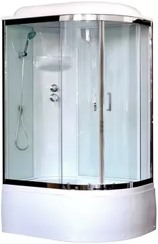Душевая кабина Royal Bath RB 8120ВК6-WT-CH L RB8120BK6-WT-CH-L