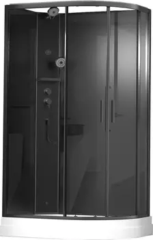 Душевая кабина Timo Premium Ilma-902 L B Black ILMA 902 L B