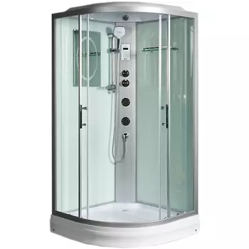 Душевая кабина WeltWasser WW500 Werra 904 90x90х217 профиль хром, стекло прозрачное 10000003232