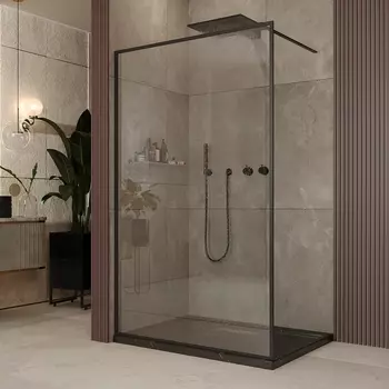 Душевая перегородка Ambassador Walk-in 15031217 110x200 см, стекло прозрачное