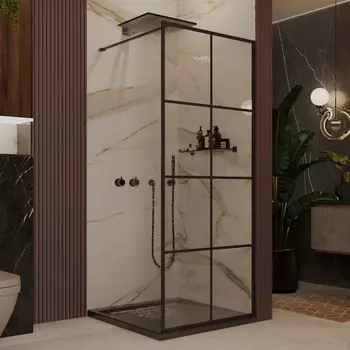 Душевая перегородка Ambassador Walk-in 15031240 100x200 см