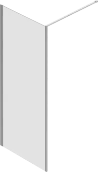 Душевая перегородка Jacob Delafon Serenity 90, профиль хром E14WK90-GA