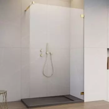 Душевая перегородка Radaway Essenza Pro 8 Gold Walk-in 95x200 1012095-09-01