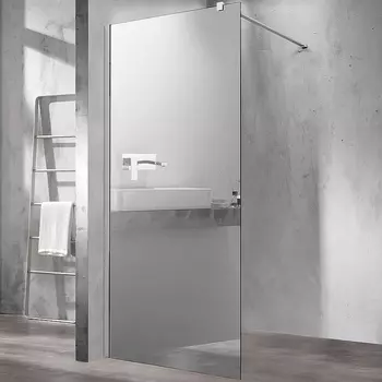 Душевая перегородка Vincea Walk-In VSW-1H900MR 90х200 профиль хром, стекло зеркальное