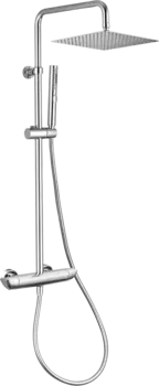 Душевая стойка Allen Brau Infinity 5.21032-00 с термостатом хром