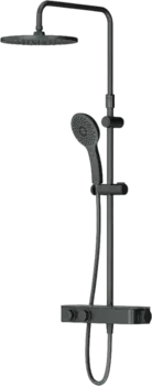 Душевая стойка Am.Pm Inspire V2.0 F0750A422 с термостатом, черная