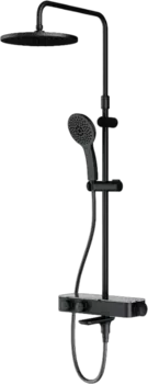Душевая стойка Am.Pm Inspire V2.0 F0750A522 с термостатом, черная