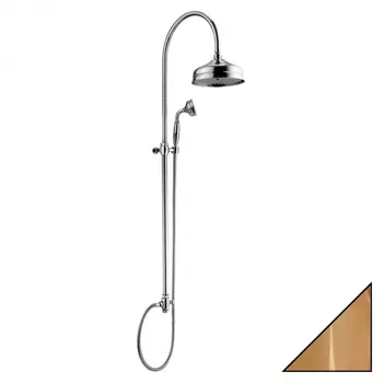 Душевая стойка Andrea ACCKIT4493 Or