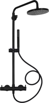 Душевая стойка AQUAme AQM8001MB черный