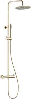 Душевая стойка AQUAme AQM8006BG шлифованное золото