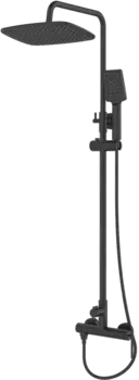 Душевая стойка BelBagno Acqua ACQUA-DOCM-NERO черный матовый