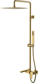 Душевая стойка Boheme Qubic 478-BR bronze
