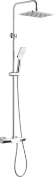 Душевая стойка BOND Cube B03-9400 с термостатом, хром
