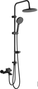 Душевая стойка BOND Cube B03-9588 черная матовая