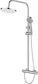 Душевая стойка Bronze de Luxe Focus 24612CM хром, мрамор