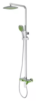 Душевая стойка D&K Berlin Humboldt зеленый DA1433712A02