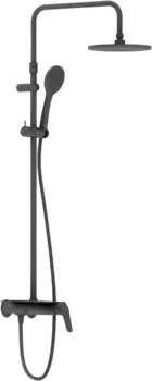 Душевая стойка Damixa Jupiter 977780300 черная матовая