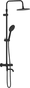 Душевая стойка Damixa Jupiter 977810300 черная матовая
