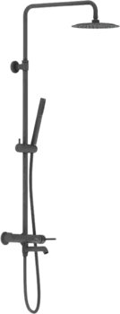 Душевая стойка Damixa Scandinavian Pure 936740300 черный матовый