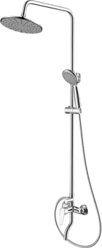 Душевая стойка Dorff Prime D0740900 хром