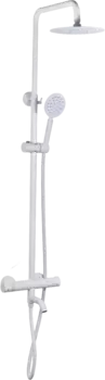 Душевая стойка Fashun A52426-8 с термостатом, белая