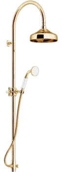 Душевая стойка Gattoni Programma doccia 4293/PDD0 золото