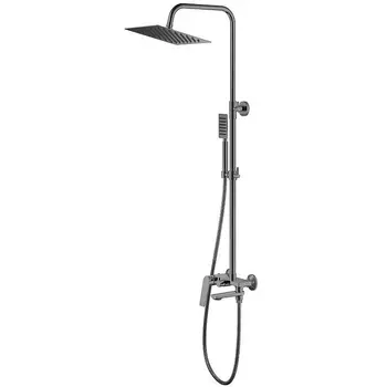 Душевая стойка Haiba HB24533-3, пепельный