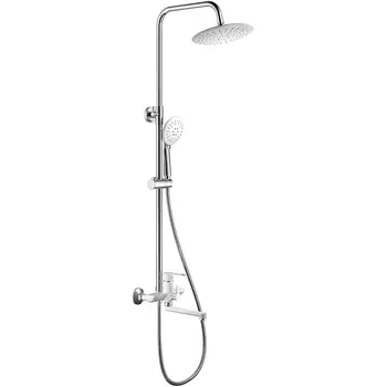 Душевая стойка Haiba HB24557-8, белый/хром