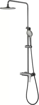 Душевая стойка Lemark Bronx LM3760GM графит