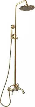 Душевая стойка Milacio Vitoria MC.101.1BR бронза