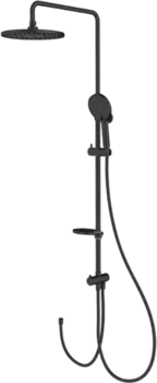 Душевая стойка Milardo Ideal Spa ILSBL3FM76 черный матовый