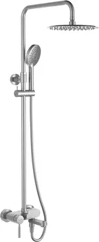 Душевая стойка Wasserkraft A14201 никель матовая