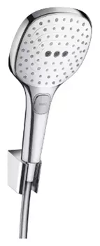 Душевой гарнитур Hansgrohe Raindance Select E белый/хром 26720400