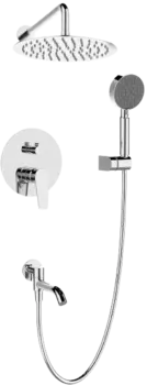 Душевой комплект BelBagno Ancona ANCONA-VDSET-CRM хром, С ВНУТРЕННЕЙ ЧАСТЬЮ
