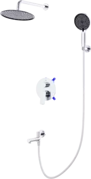 Душевой комплект BelBagno Marino VDSET-CRM хром, С ВНУТРЕННЕЙ ЧАСТЬЮ MARINO-VDSET-CRM