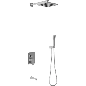 Душевой комплект Berges Wasserhaus NARDIS 3S хром 071005