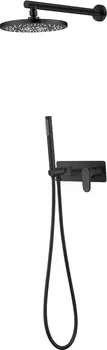 Душевой комплект Boheme Spectre 454-B С ВНУТРЕННЕЙ ЧАСТЬЮ, чёрный