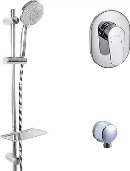 Душевой комплект Bravat Eler FB848238CP-RUS + D154CP-2-RUS + P7402C-2-RUS