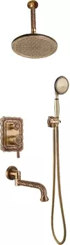 Душевой комплект Bronze de Luxe Windsor 10137/1R С ВНУТРЕННЕЙ ЧАСТЬЮ