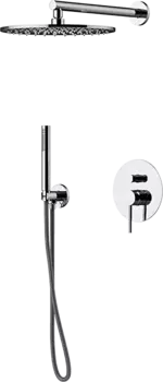 Душевой комплект Gattoni Circle Two 9190/PDC0 С ВНУТРЕННЕЙ ЧАСТЬЮ