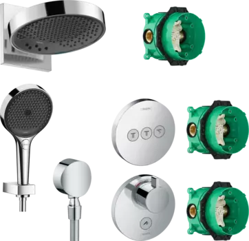 Душевой комплект Hansgrohe Rainfinity 250 (3 jet) 26232000 + 26852000 + 27506000 + 15742000 + 15745000