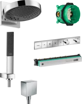 Душевой комплект Hansgrohe Rainfinity 250 (3 jet) 26232000 + 26857000 + 26455000 + 15382000